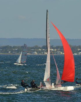 2022 HYC Winterbash Race 2, Multihulls