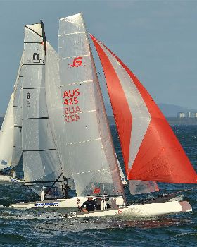 2022 HYC Winterbash Race 2, Multihulls