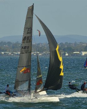 2022 HYC Winterbash Race 2, Multihulls