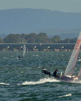 2022 HYC Winterbash Race 2, Multihulls