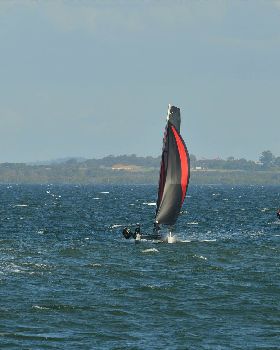 2022 HYC Winterbash Race 2, Multihulls
