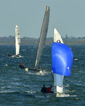 2022 HYC Winterbash Race 2, Multihulls