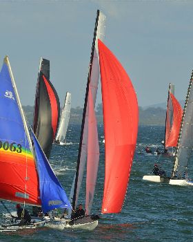 2022 HYC Winterbash Race 2, Multihulls