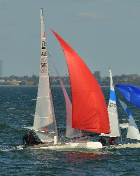 2022 HYC Winterbash Race 2, Multihulls