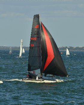 2022 HYC Winterbash Race 2, Multihulls