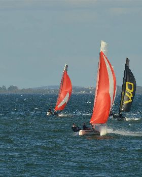 2022 HYC Winterbash Race 2, Multihulls
