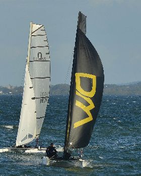 2022 HYC Winterbash Race 2, Multihulls