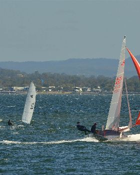 2022 HYC Winterbash Race 2, Multihulls