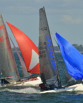 2022 HYC Winterbash Race 2, Multihulls