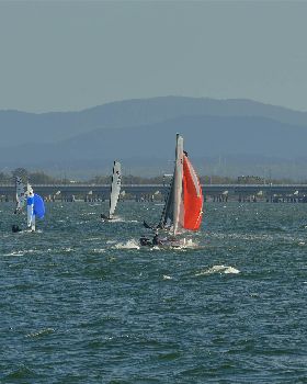 2022 HYC Winterbash Race 2, Multihulls