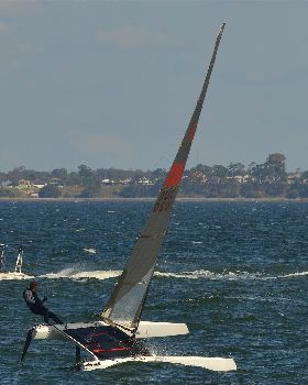 2022 HYC Winterbash Race 2, Multihulls