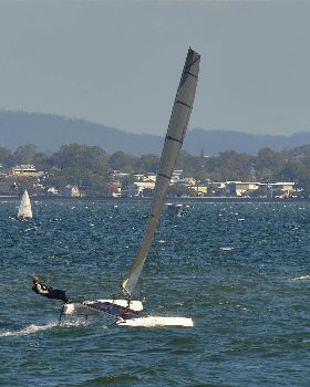 2022 HYC Winterbash Race 2, Multihulls