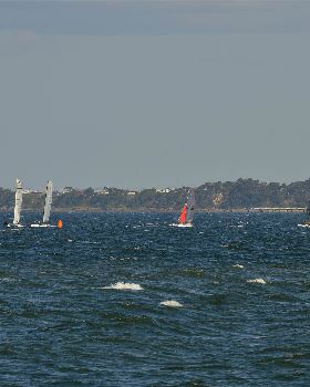 2022 HYC Winterbash Race 2, Multihulls