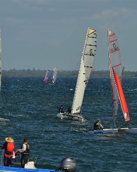 2022 HYC Winterbash Race 2, Multihulls