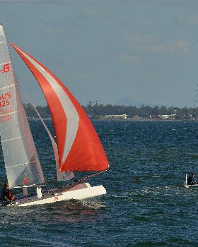 2022 HYC Winterbash Race 2, Multihulls