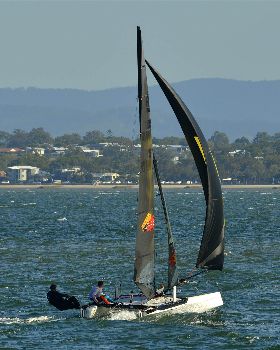 2022 HYC Winterbash Race 2, Multihulls