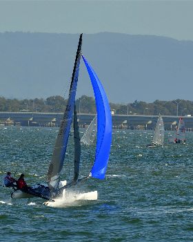2022 HYC Winterbash Race 2, Multihulls