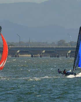 2022 HYC Winterbash Race 2, Multihulls