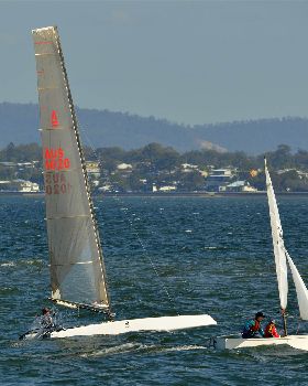 2022 HYC Winterbash Race 2, Multihulls