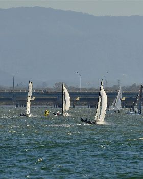 2022 HYC Winterbash Race 2, Multihulls