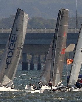 2022 HYC Winterbash Race 3, Multihulls