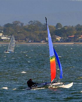 2022 HYC Winterbash Race 3, Multihulls