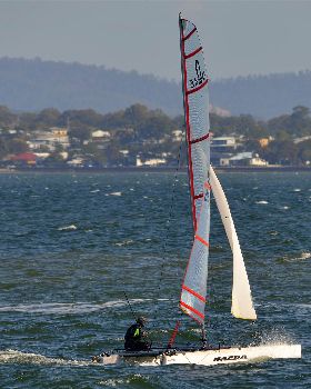 2022 HYC Winterbash Race 3, Multihulls