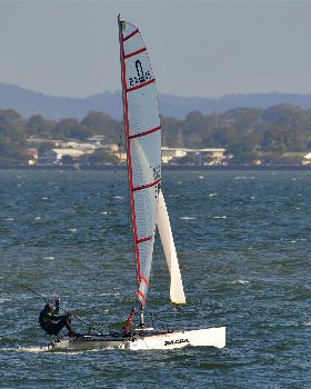 2022 HYC Winterbash Race 3, Multihulls