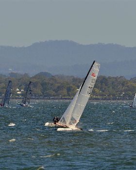 2022 HYC Winterbash Race 3, Multihulls