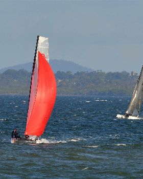 2022 HYC Winterbash Race 3, Multihulls