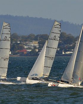 2022 HYC Winterbash Race 3, Multihulls