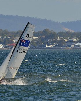 2022 HYC Winterbash Race 3, Multihulls