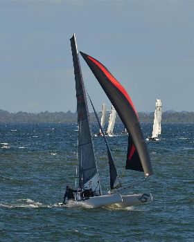 2022 HYC Winterbash Race 3, Multihulls