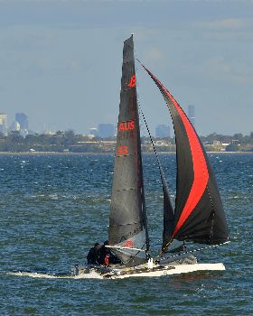 2022 HYC Winterbash Race 3, Multihulls