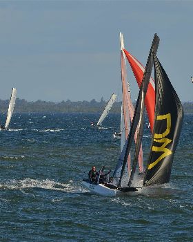 2022 HYC Winterbash Race 3, Multihulls