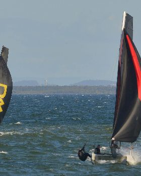 2022 HYC Winterbash Race 3, Multihulls