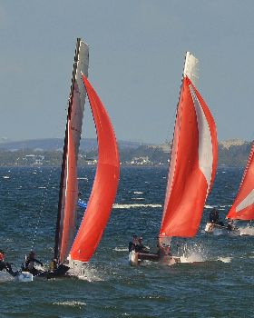 2022 HYC Winterbash Race 3, Multihulls