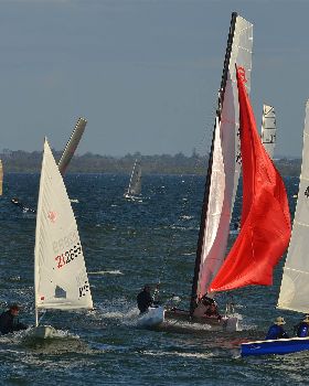 2022 HYC Winterbash Race 3, Multihulls