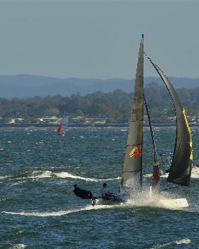 2022 HYC Winterbash Race 3, Multihulls