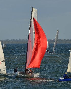 2022 HYC Winterbash Race 3, Multihulls