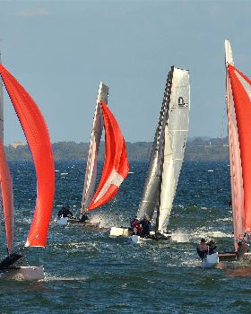 2022 HYC Winterbash Race 3, Multihulls