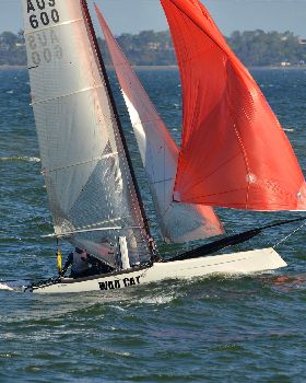 2022 HYC Winterbash Race 3, Multihulls