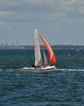 2022 HYC Winterbash Race 3, Multihulls