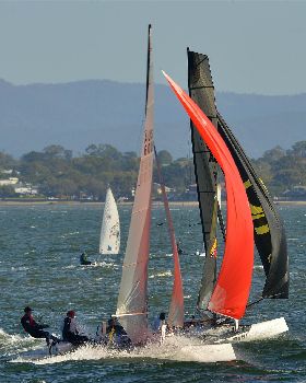2022 HYC Winterbash Race 3, Multihulls