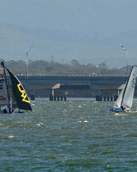 2022 HYC Winterbash Race 3, Multihulls