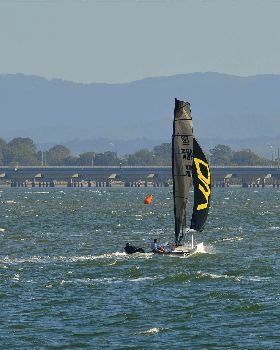 2022 HYC Winterbash Race 3, Multihulls