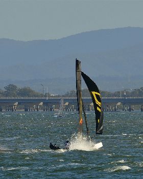 2022 HYC Winterbash Race 3, Multihulls
