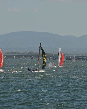 2022 HYC Winterbash Race 3, Multihulls