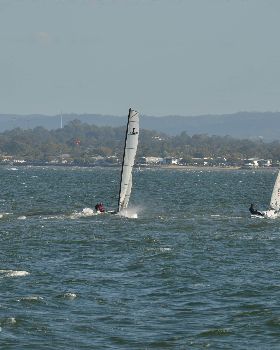 2022 HYC Winterbash Race 3, Multihulls