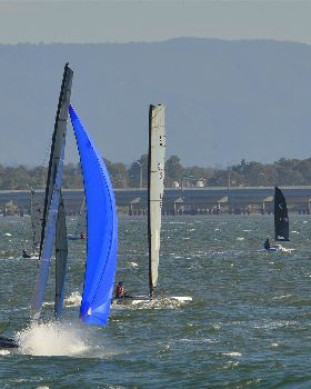2022 HYC Winterbash Race 3, Multihulls